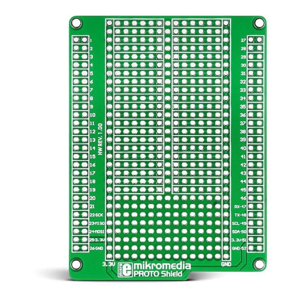 Mikroelektronika d.o.o. MIKROE-767 MikroMedia Proto Shield - The Debug Store UK