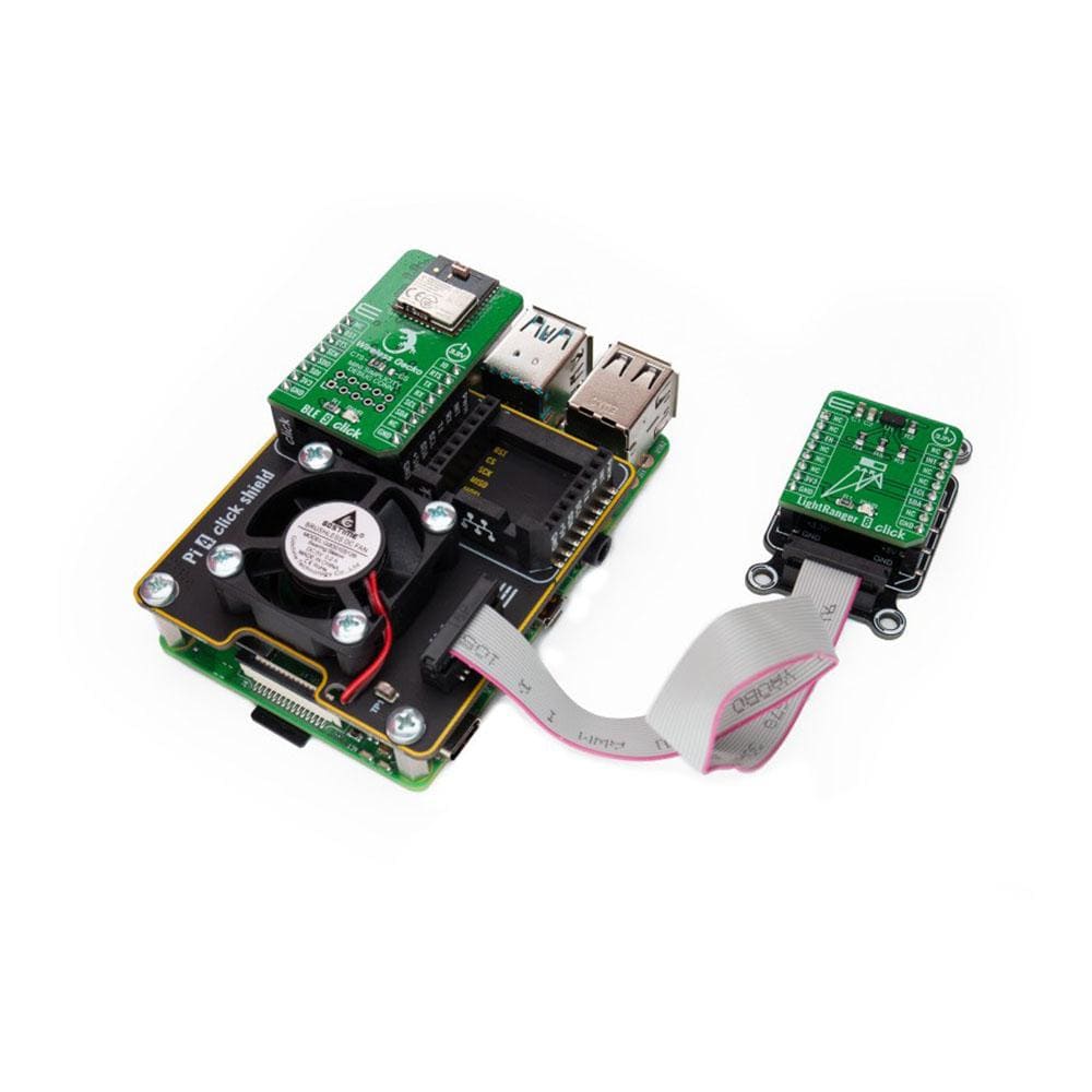 Mikroelektronika d.o.o. MIKROE-4122 Raspberry Pi 4 Click Board Shield - The Debug Store UK