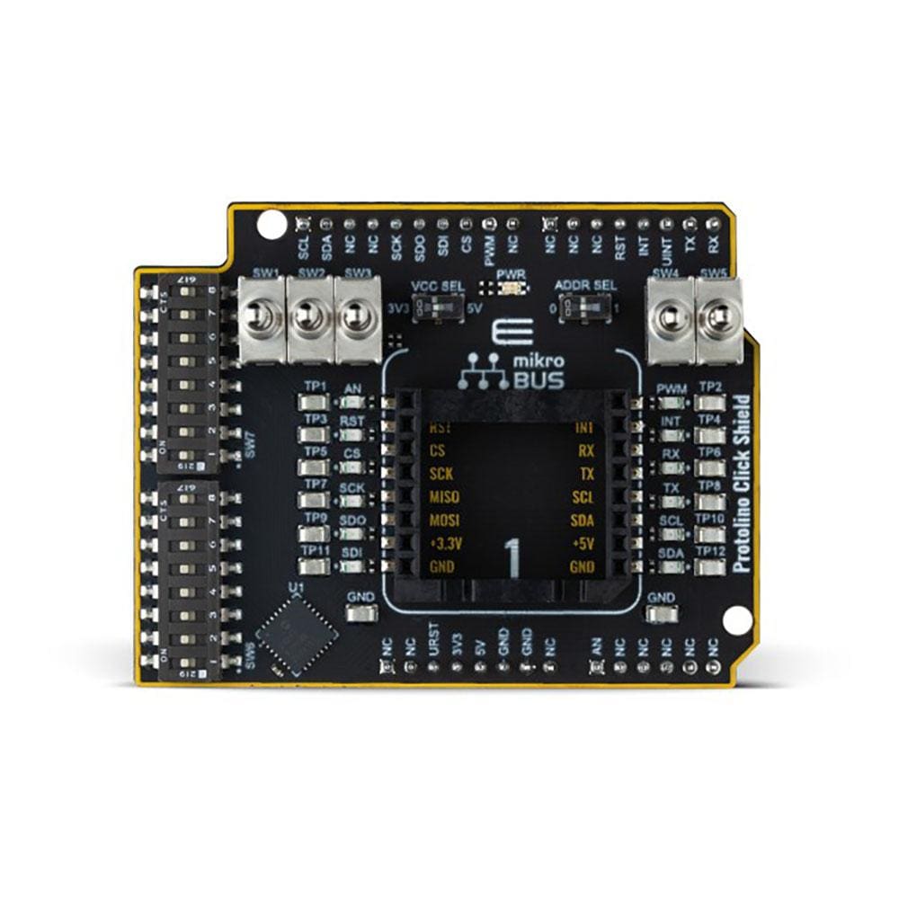 Mikroelektronika d.o.o. MIKROE-4365 Protolino Click Shield - The Debug Store UK