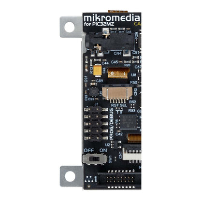 Mikroelektronika d.o.o. MIKROE-5071 Mikromedia 3 for PIC32MZ Capacitive FPI with Frame - The Debug Store UK