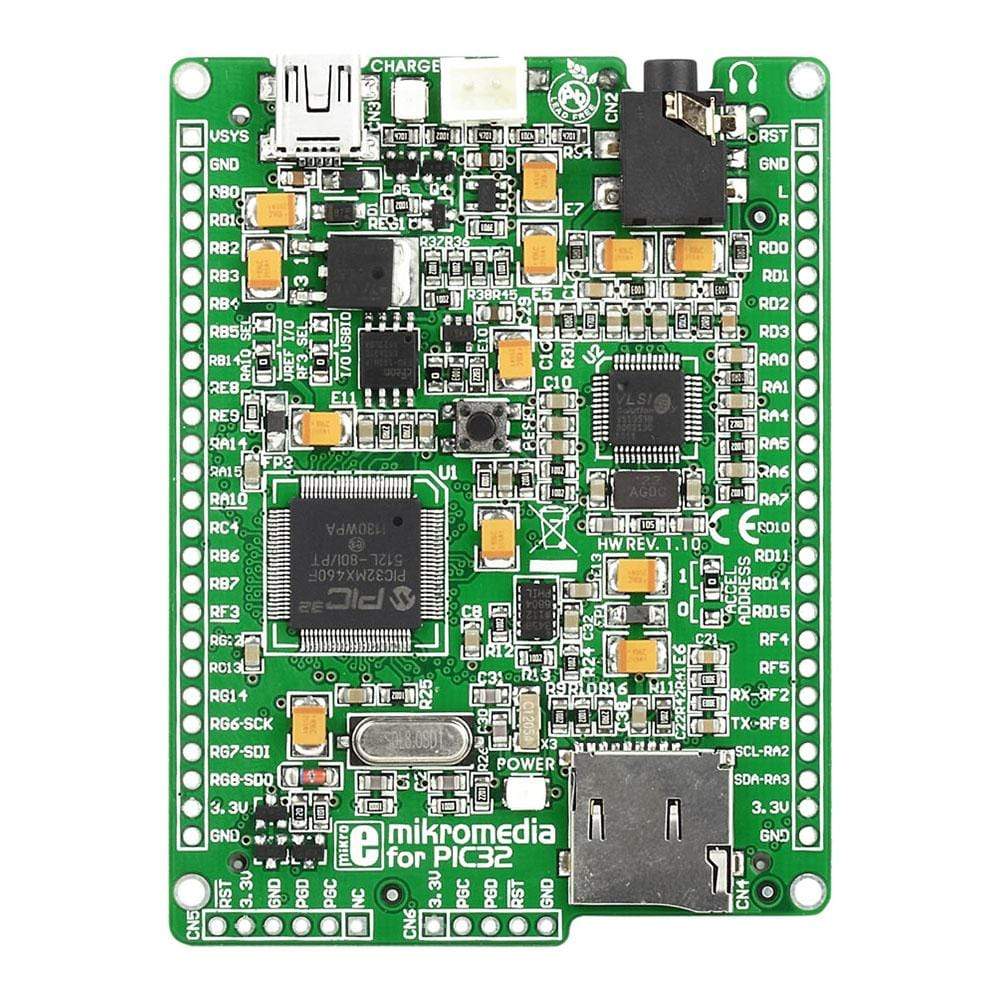 Mikroelektronika d.o.o. MIKROE-597 mikroMedia for PIC32 - The Debug Store UK