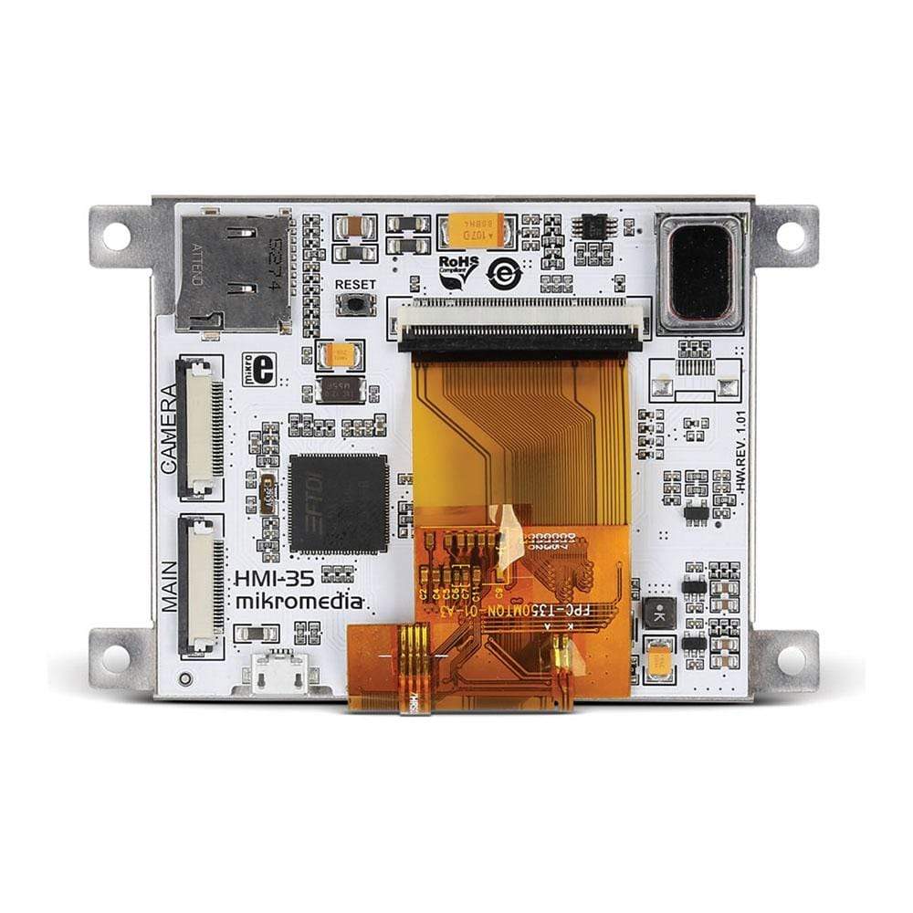 Mikroelektronika d.o.o. MIKROE-2276 mikroMedia HMI 3.5" Res - The Debug Store UK