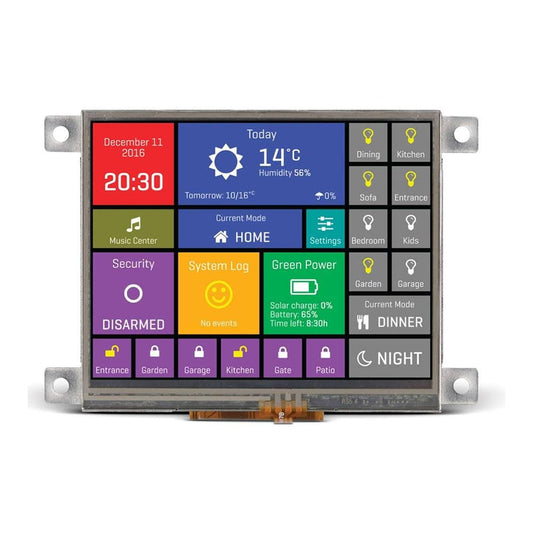 Mikroelektronika d.o.o. MIKROE-2276 mikroMedia HMI 3.5" Res - The Debug Store UK