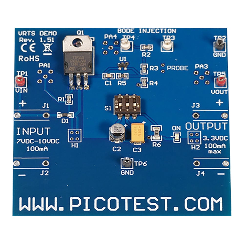 Picotest Corp VRTS1.5 Picotest VRTS1.5 Voltage Regulator Test Standard - The Debug Store UK