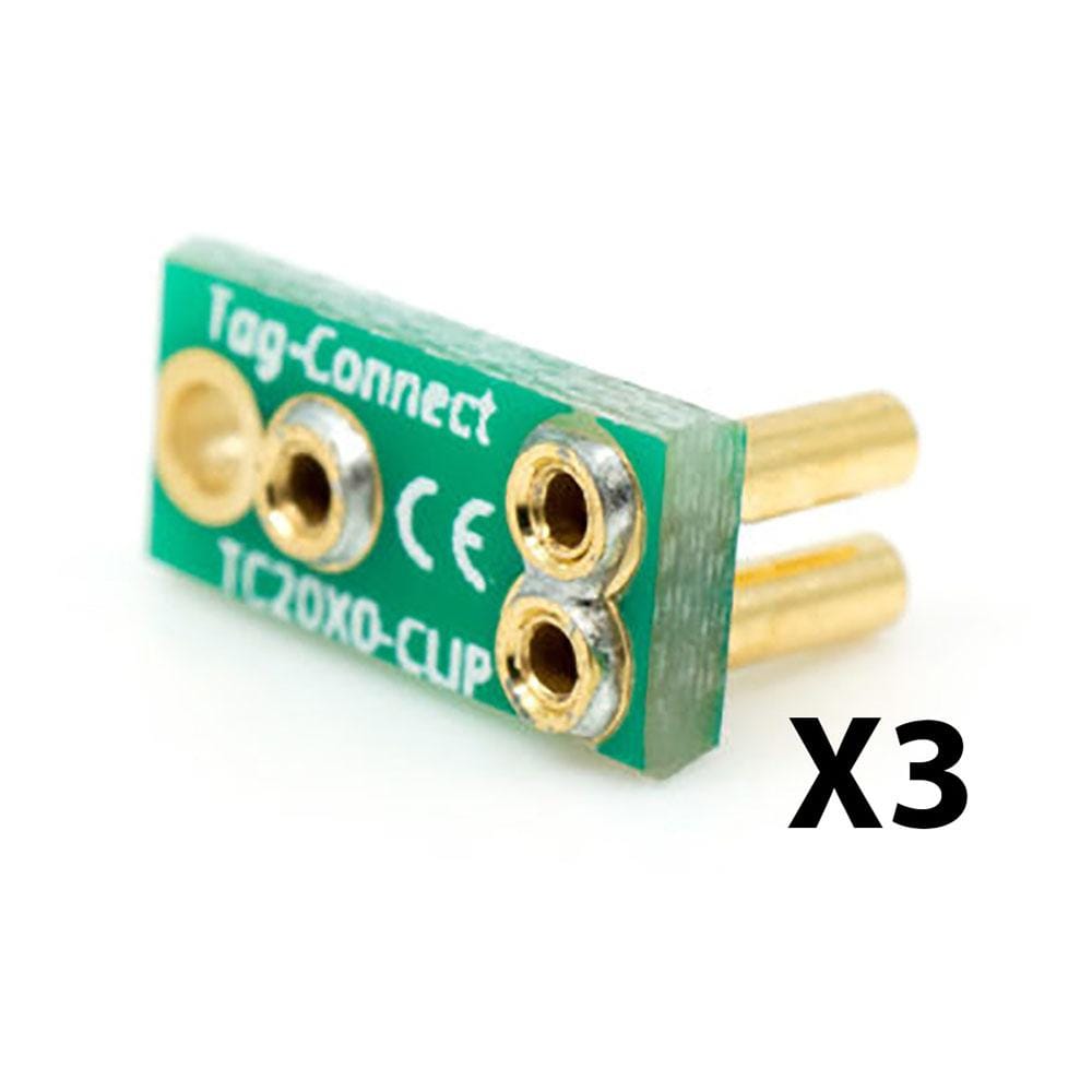 Tag-Connect, LLC TC2030-CLIP-3PACK Tag Connect Three Pack of TC2030-CLIP Retainers - The Debug Store UK