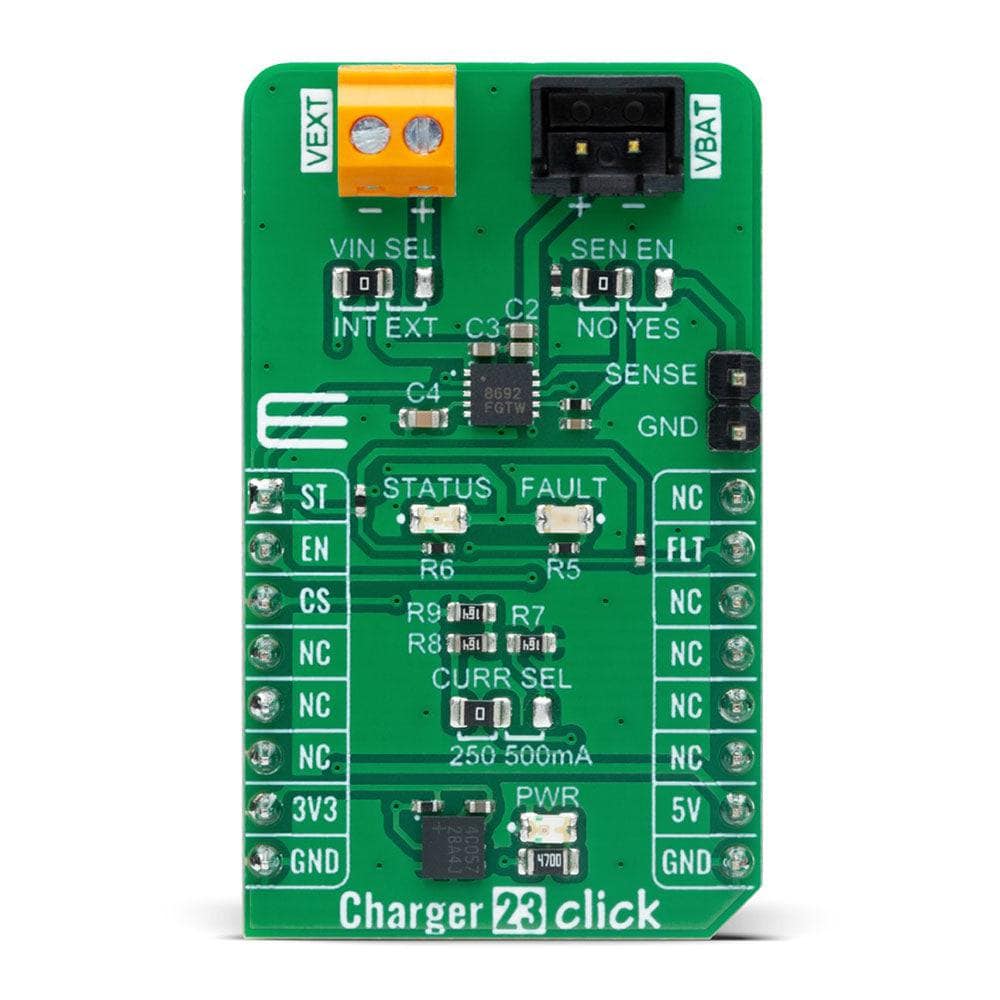Mikroelektronika d.o.o. MIKROE-5573 Charger 23 Click Board - The Debug Store UK