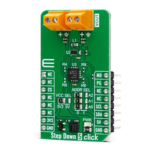 Mikroelektronika d.o.o. MIKROE-5572 Step Down 5 Click Board - The Debug Store UK