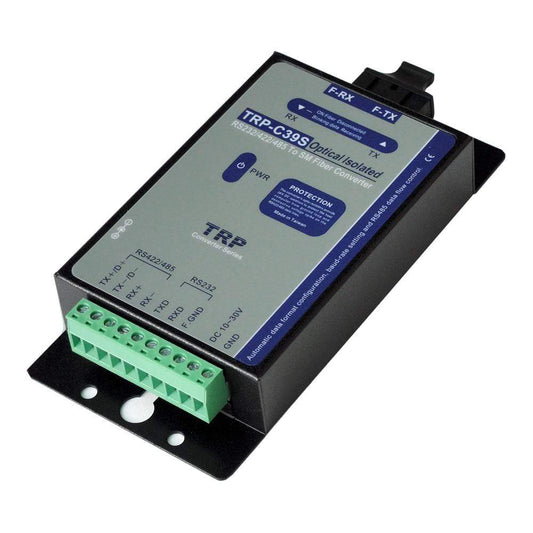 Trycom Technology Co Ltd TRP-C39S Trycom TRP-C39S Fibre to RS-232/422/485 Isolated Converter, 40Km - The Debug Store UK