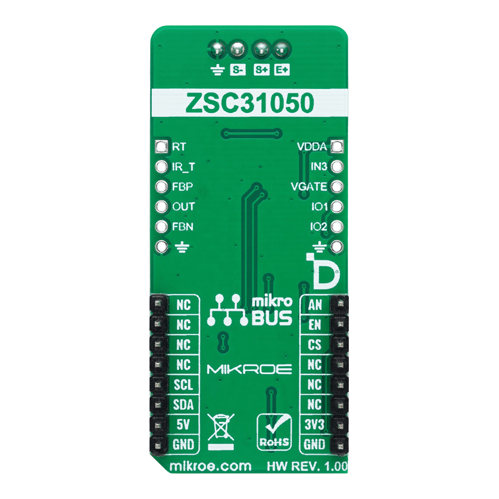 Debug Store MIKROE-6060 Load Cell 8 Click Board™ - High-Precision Weight Measurement Solution for Engineers - The Debug Store UK