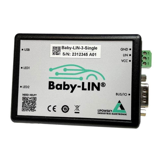 Lipowsky Industrie Elektronik GmbH 8001022 Lipowsky Baby-LIN-3-Single LIN Bus Simulator - The Debug Store UK