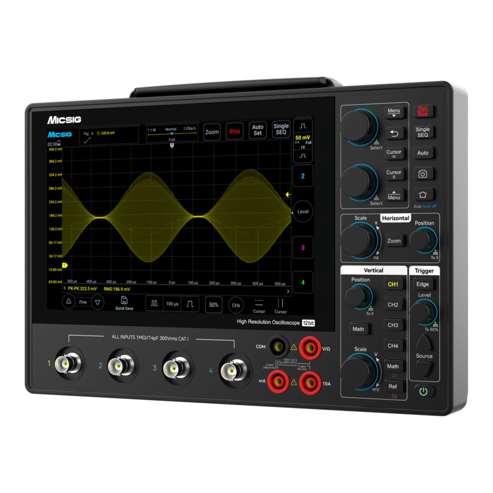 Micsig MH014-200 Micsig MHO1 Series - Ultra-Portable High-Resolution Oscilloscope with Multimeter - The Debug Store - The Debug Store UK