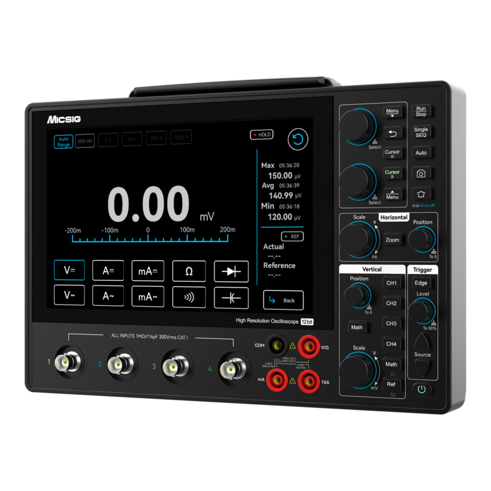 Micsig MH014-200 Micsig MHO1 Series - Ultra-Portable High-Resolution Oscilloscope with Multimeter - The Debug Store - The Debug Store UK