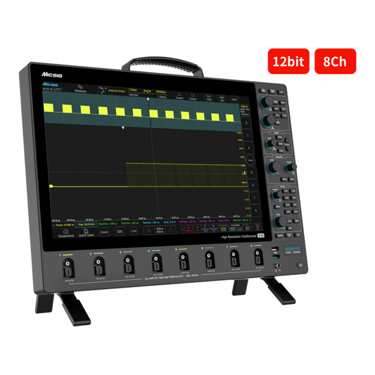 Micsig MH068-350 Micsig MHO 6 Series 8CH Oscilloscope - 1GHz Bandwidth, 6GSa/s Sampling Rate - The Debug Store UK