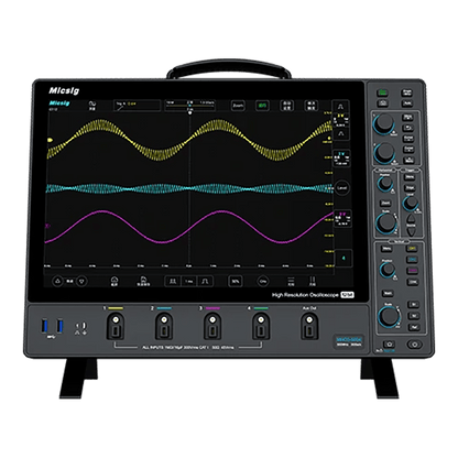 Micsig Micsig MDO Series - 500MHz 8-Bit Digital Oscilloscope with 14" Screen and 4 Channels - The Debug Store UK