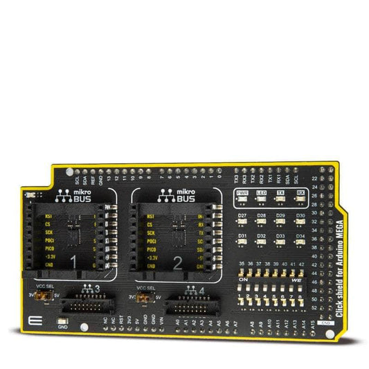 Mikroe MIKROE-5831 Click Shield for Arduino MEGA - The Debug Store UK