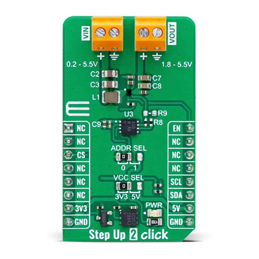 Mikroelektronica d.o.o. MIKROE-6076 Step Up 2 Click Board™ - The Debug Store UK