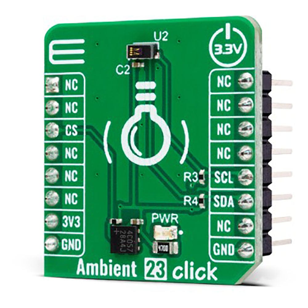 Mikroelektronika d.o.o. MIKROE-5701 Ambient 23 Click Board™ - The Debug Store UK