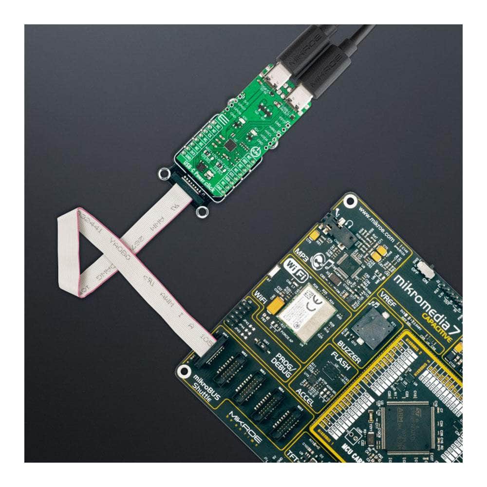 Mikroelektronika d.o.o. MIKROE-5682 USB-C Power Click Board™ - The Debug Store UK