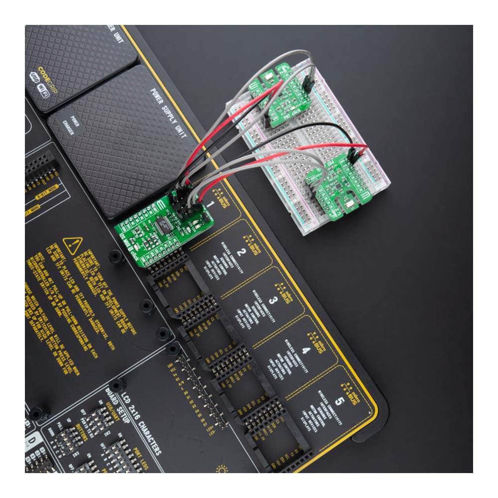 Mikroelektronika d.o.o. MIKROE-4453 I2C to MUX 5 Click Board™ - The Debug Store UK