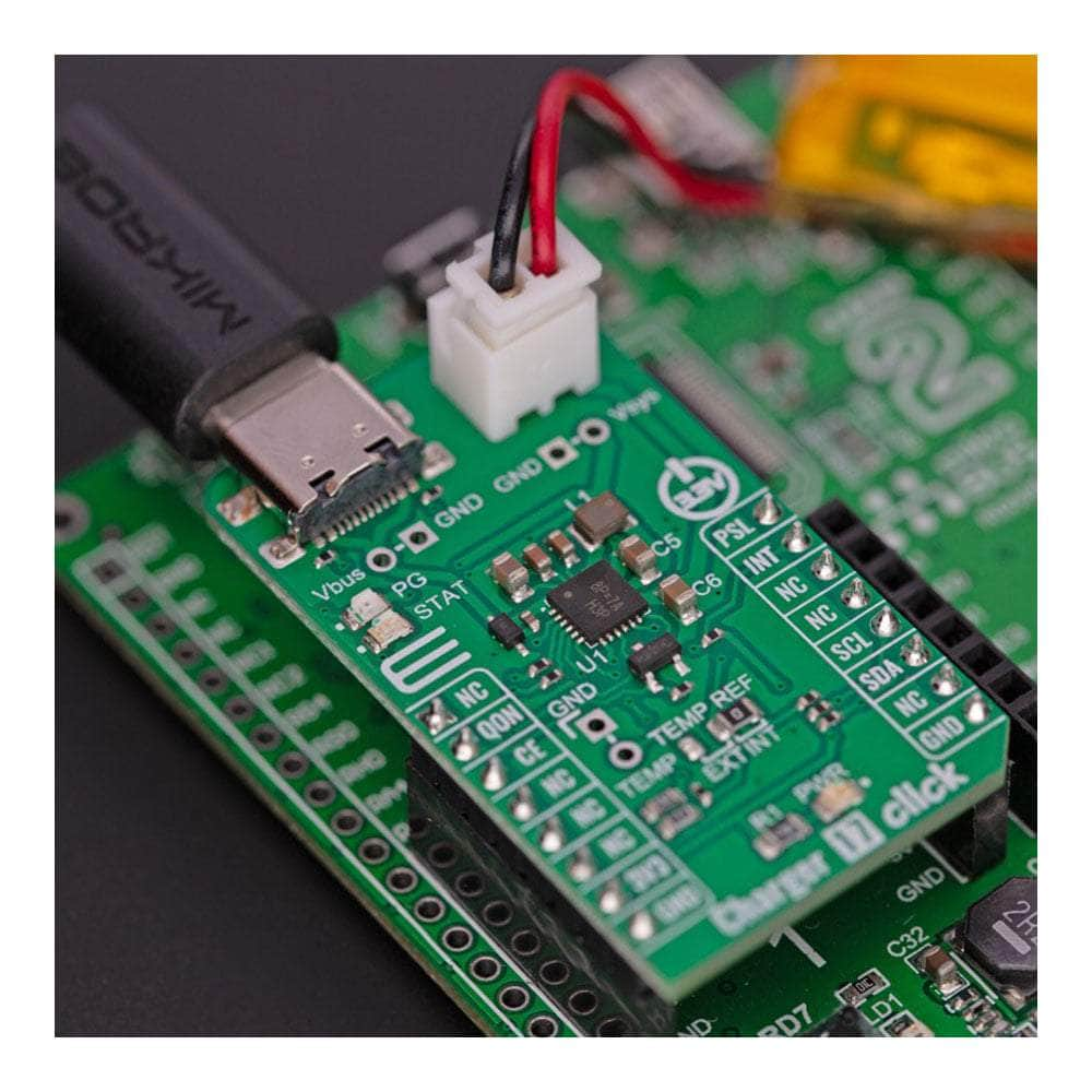 Mikroelektronika d.o.o. MIKROE-4823 Charger 17 Click Board™ - The Debug Store UK