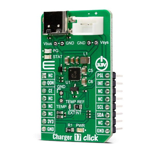 Mikroelektronika d.o.o. MIKROE-4823 Charger 17 Click Board™ - The Debug Store UK