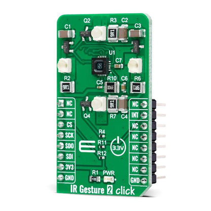 Mikroelektronika d.o.o. MIKROE-5146 IR Gesture 2 Click Board™ - The Debug Store UK