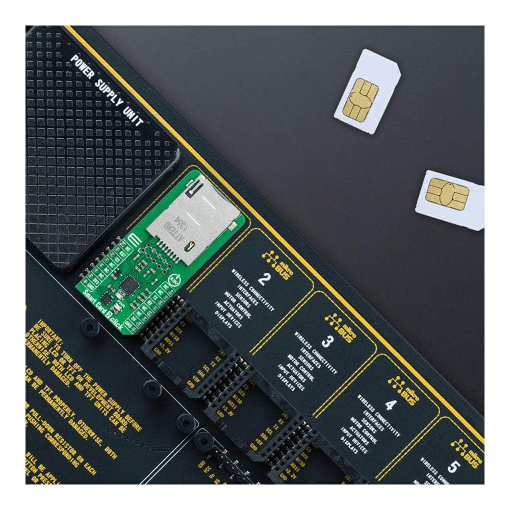 Mikroelektronika d.o.o. MIKROE-5492 Smart Card 2 Click Board - The Debug Store UK