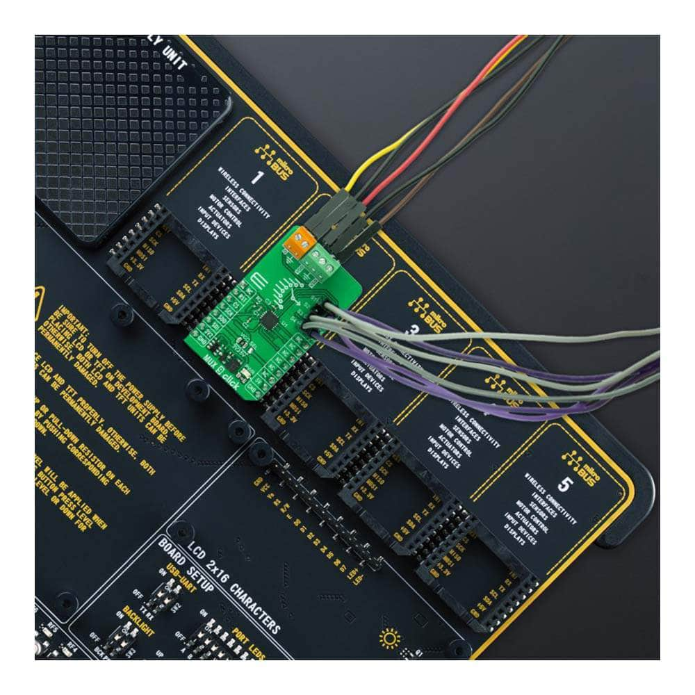 Mikroelektronika d.o.o. MIKROE-5500 Mux 9 Click Board - The Debug Store UK