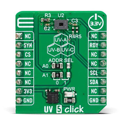 Mikroelektronika d.o.o. MIKROE-5535 UV 5 Click Board™ - The Debug Store UK