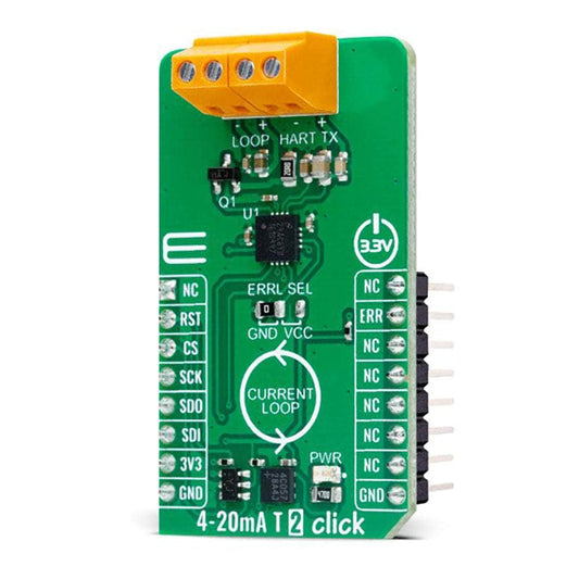 Mikroelektronika d.o.o. MIKROE-5540 4-20mA T 2 Click Board™ - The Debug Store UK