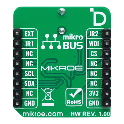 Mikroelektronika d.o.o. MIKROE-5600 RTC 20 Click Board™ - High-Precision Real-Time Clock for Embedded Systems - The Debug Store UK