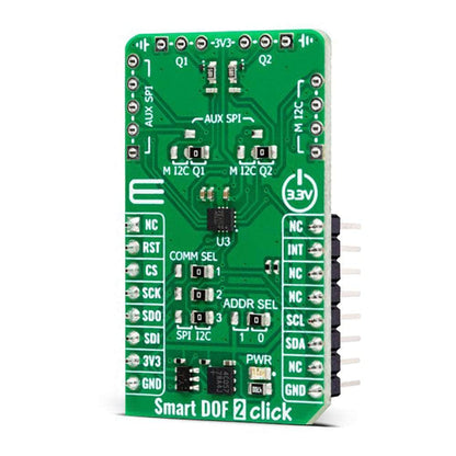Mikroelektronika d.o.o. MIKROE-5672 Smart DOF 2 Click Board™ - The Debug Store UK