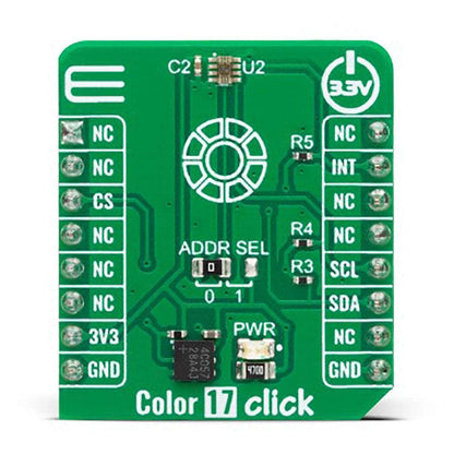 Mikroelektronika d.o.o. MIKROE-5702 Color 17 Click Board™ - The Debug Store UK