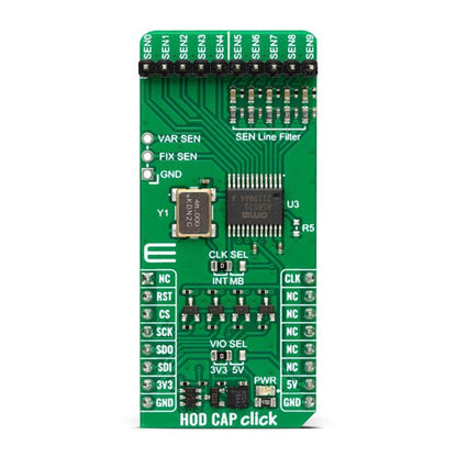 Mikroelektronika d.o.o. MIKROE-5719 HOD CAP Click Board™ - The Debug Store UK