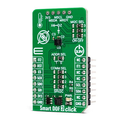 Mikroelektronika d.o.o. MIKROE-5734 Smart DOF 3 Click Board™ - The Debug Store UK