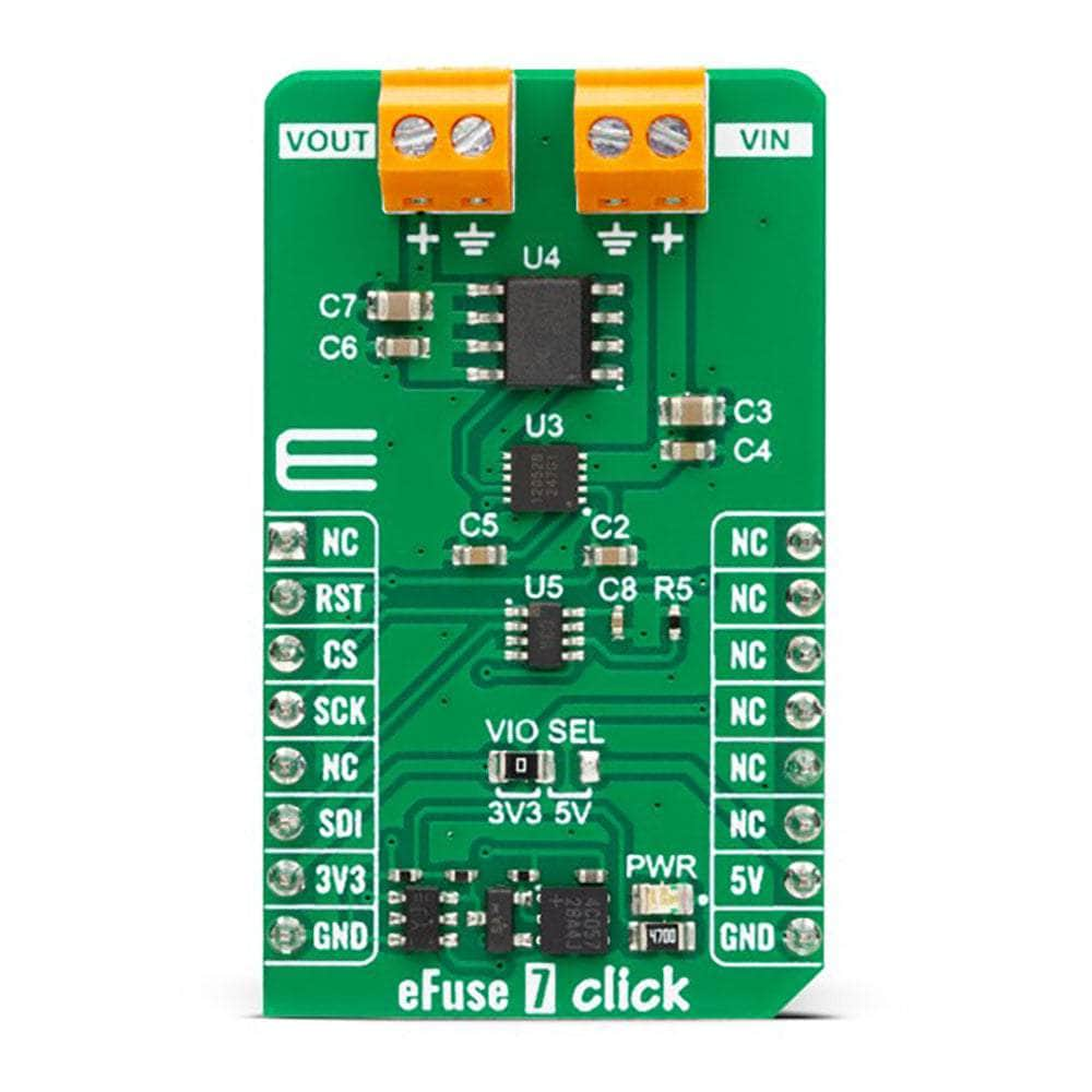 Mikroelektronika d.o.o. MIKROE-5738 eFuse 7 Click Board - The Debug Store UK