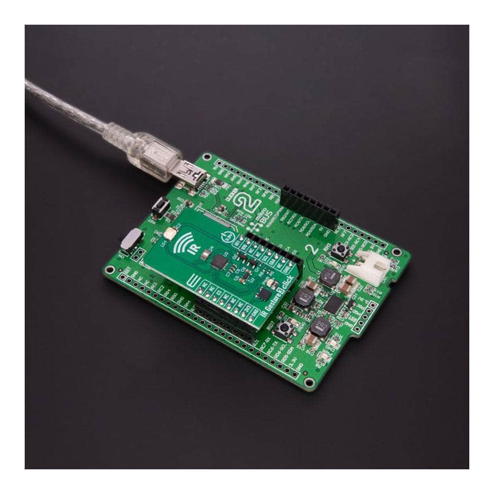 Mikroelektronika d.o.o. MIKROE-5742 IR Gesture 2 Click Board™ - The Debug Store UK