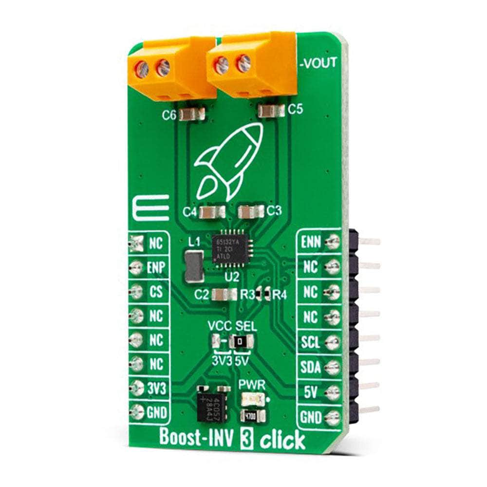 Mikroelektronika d.o.o. MIKROE-5755 Boost-Inv 3 Click Board™ - The Debug Store UK