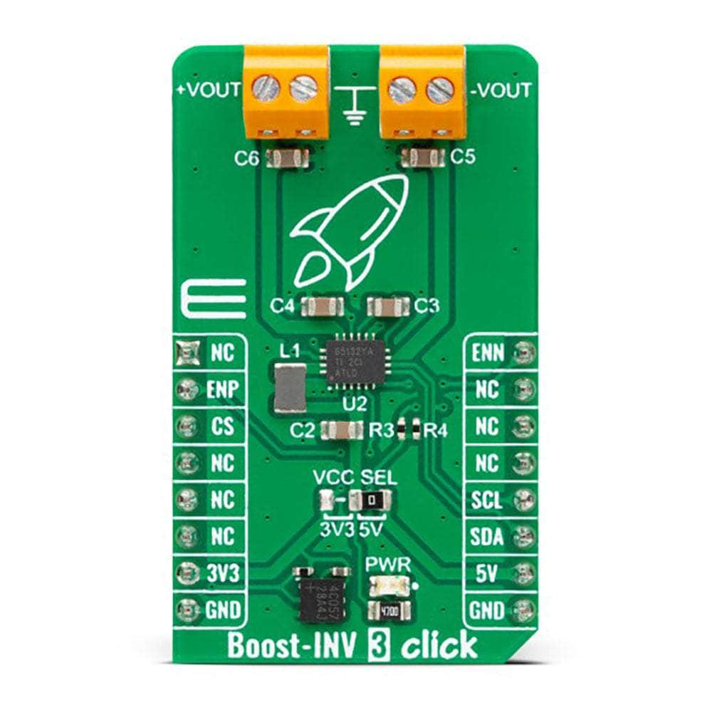 Mikroelektronika d.o.o. MIKROE-5755 Boost-Inv 3 Click Board™ - The Debug Store UK