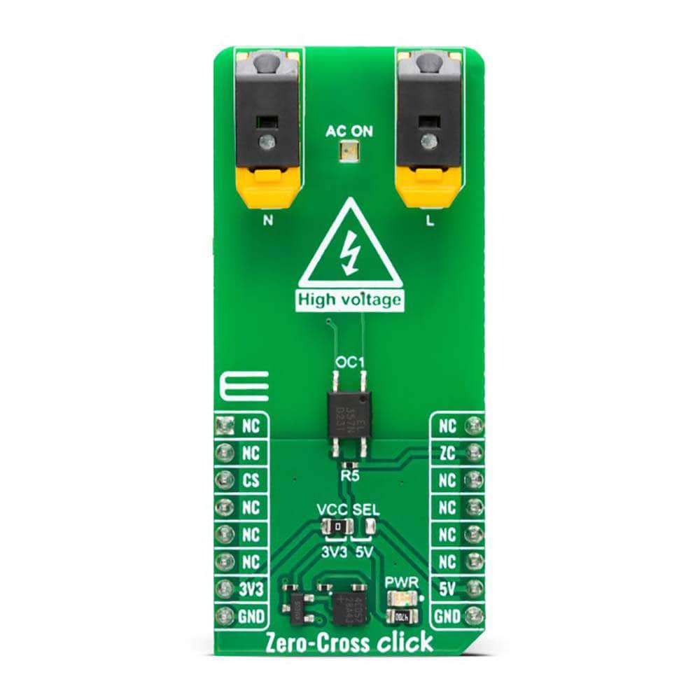 Mikroelektronika d.o.o. MIKROE-5760 Zero-Cross Click Board - The Debug Store UK