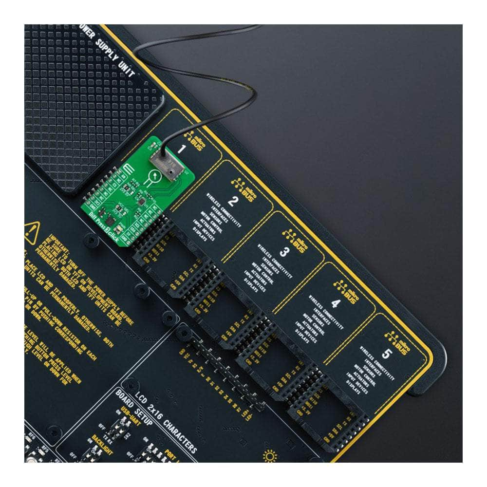 Mikroelektronika d.o.o. MIKROE-5771 Diff Press 3 Click Board™ - The Debug Store UK