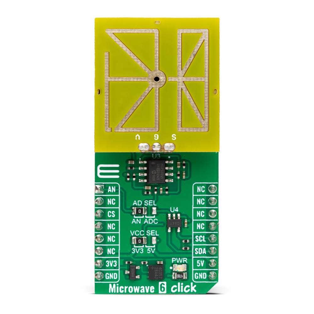 Mikroelektronika d.o.o. MIKROE-5773 Microwave 6 Click Board™ - The Debug Store UK