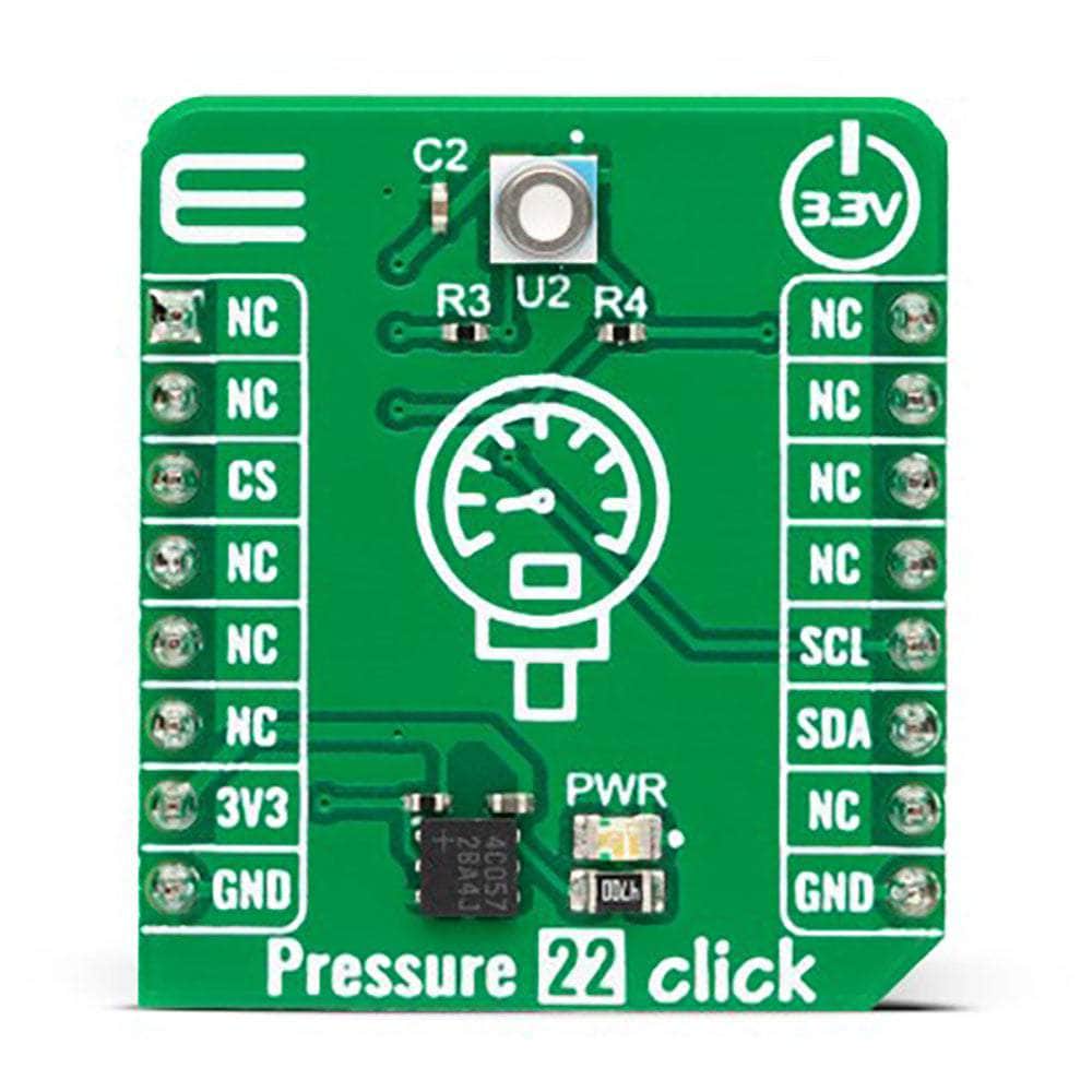 Mikroelektronika d.o.o. MIKROE-5774 Pressure 22 Click Board - The Debug Store UK