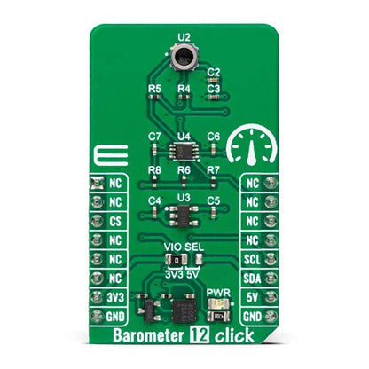 Mikroelektronika d.o.o. MIKROE-5775 Barometer 12 Click Board™ - The Debug Store UK