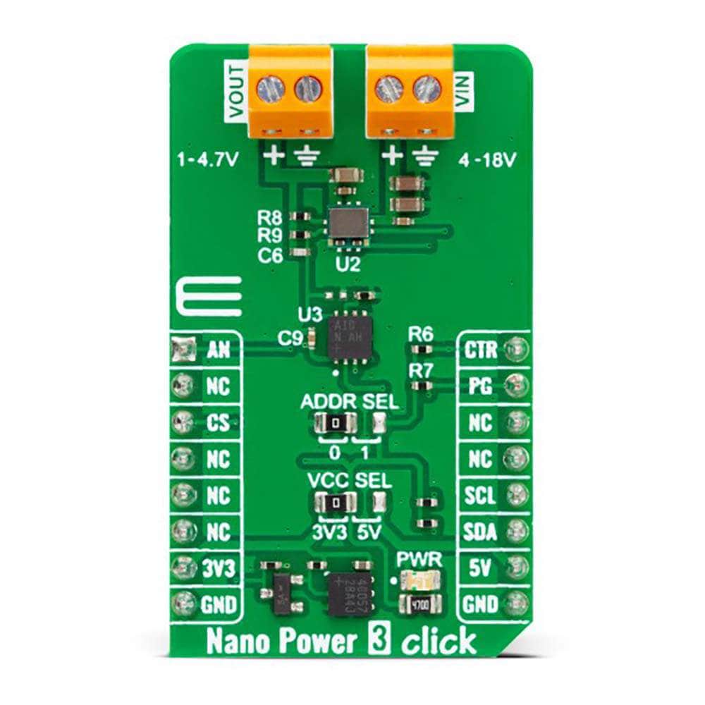 Mikroelektronika d.o.o. MIKROE-5783 Nano Power 3 Click Board - The Debug Store UK