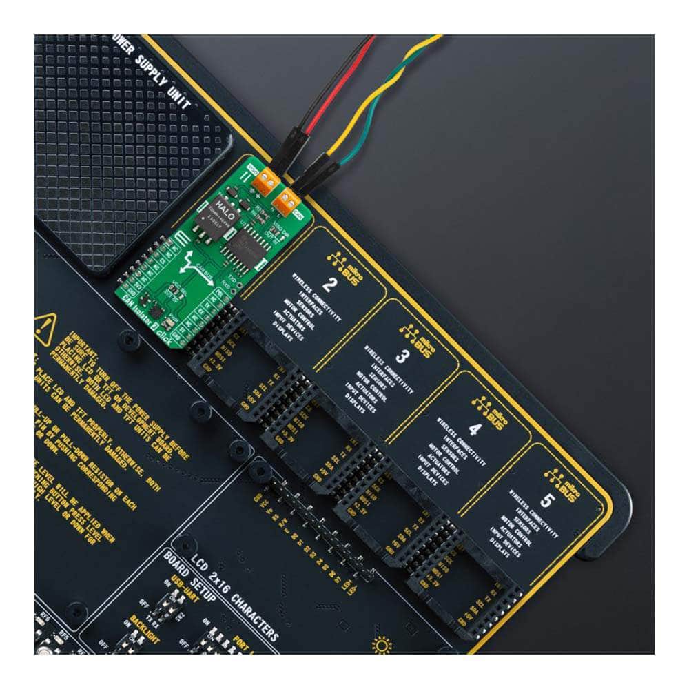 Mikroelektronika d.o.o. MIKROE-5785 CAN Isolator 3 Click Board™ - The Debug Store UK