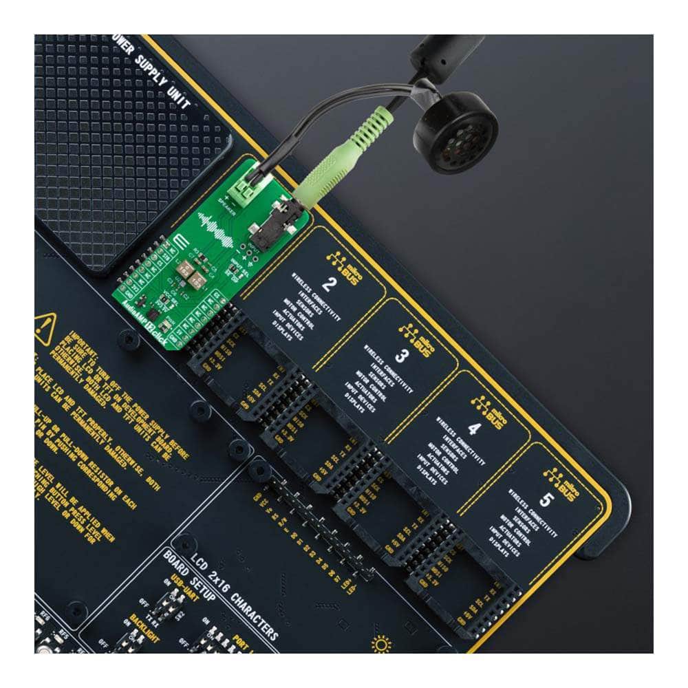 Mikroelektronika d.o.o. MIKROE-5796 AudioAMP 12 Click Board™ - The Debug Store UK