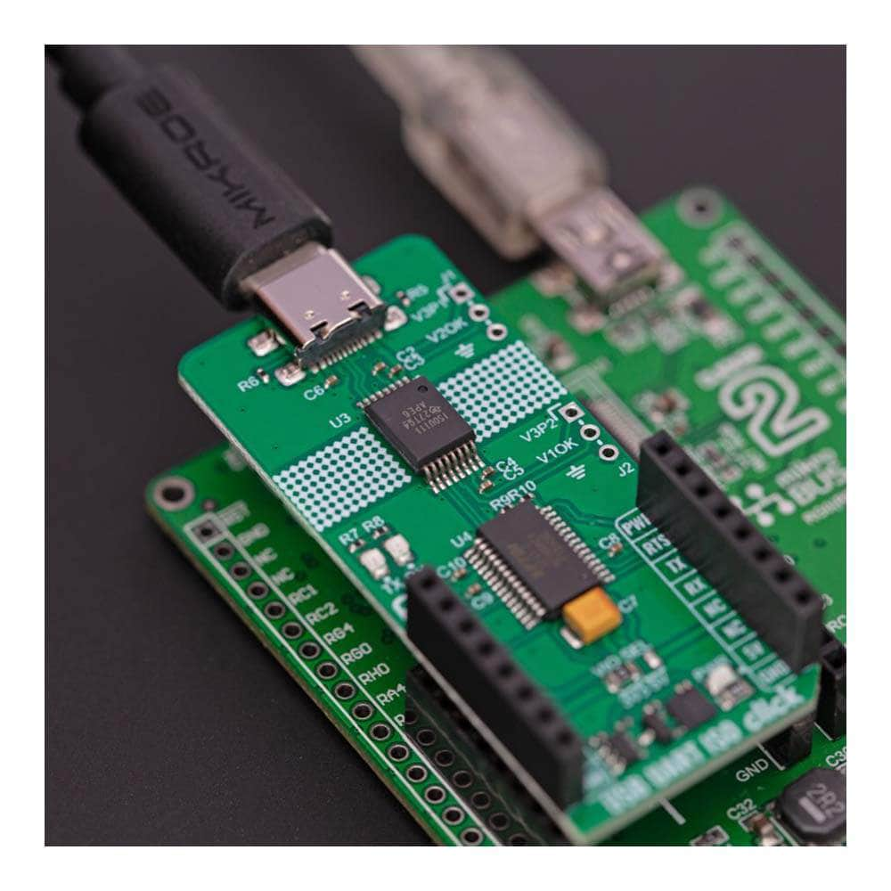 Mikroelektronika d.o.o. MIKROE-5815 USB UART ISO Click Board™ - The Debug Store UK