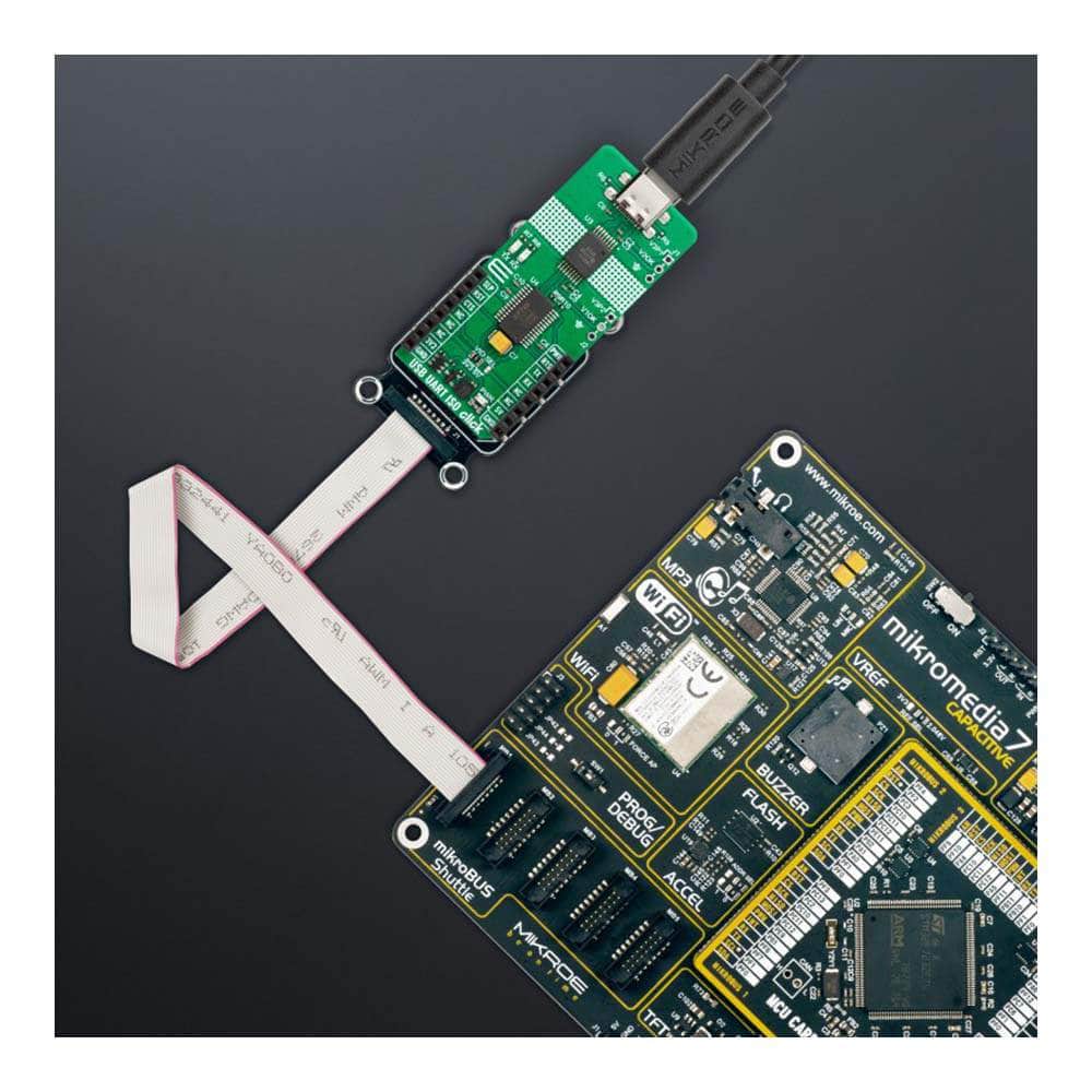 Mikroelektronika d.o.o. MIKROE-5815 USB UART ISO Click Board™ - The Debug Store UK