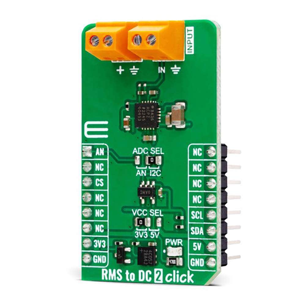 Mikroelektronika d.o.o. MIKROE-5821 RMS to DC 2 Click Board™ - The Debug Store UK
